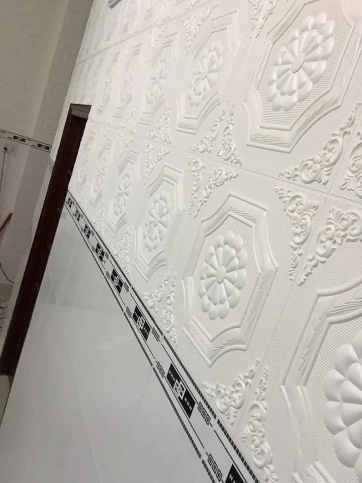 Combo 10 Tấm Xốp Dán Tường Cổ Điển 1 3D 70x70cm