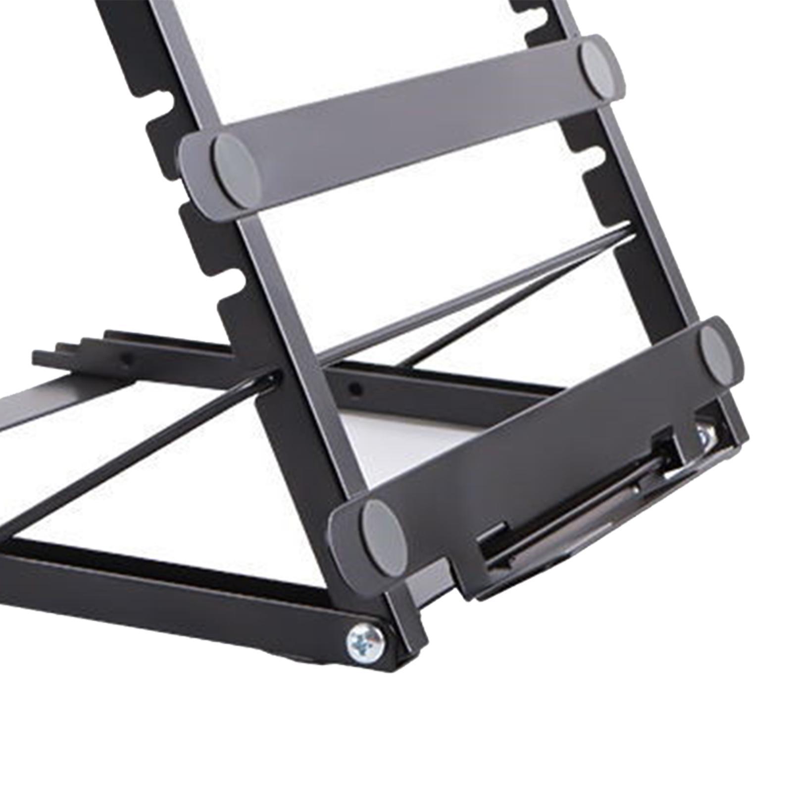 Light Box Stand Tablet Holder Heavy Duty Metal Base Phones Metal Multifunction 6 Postions Foldable Drawing Board Holder Desktop Stand Holder