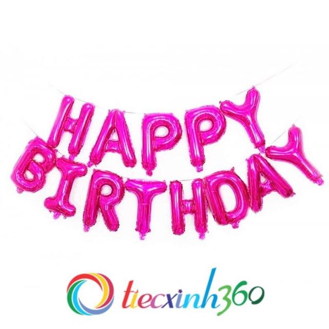 Bóng Happy birthday mẫu mới