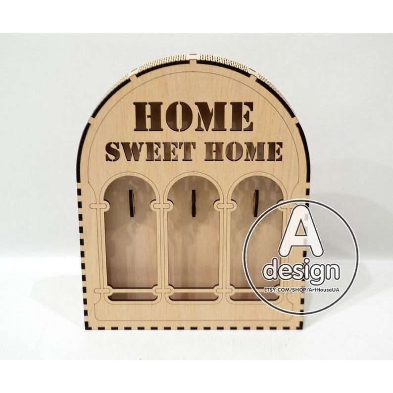 Kệ treo tường decor mẫu móc chìa khóa