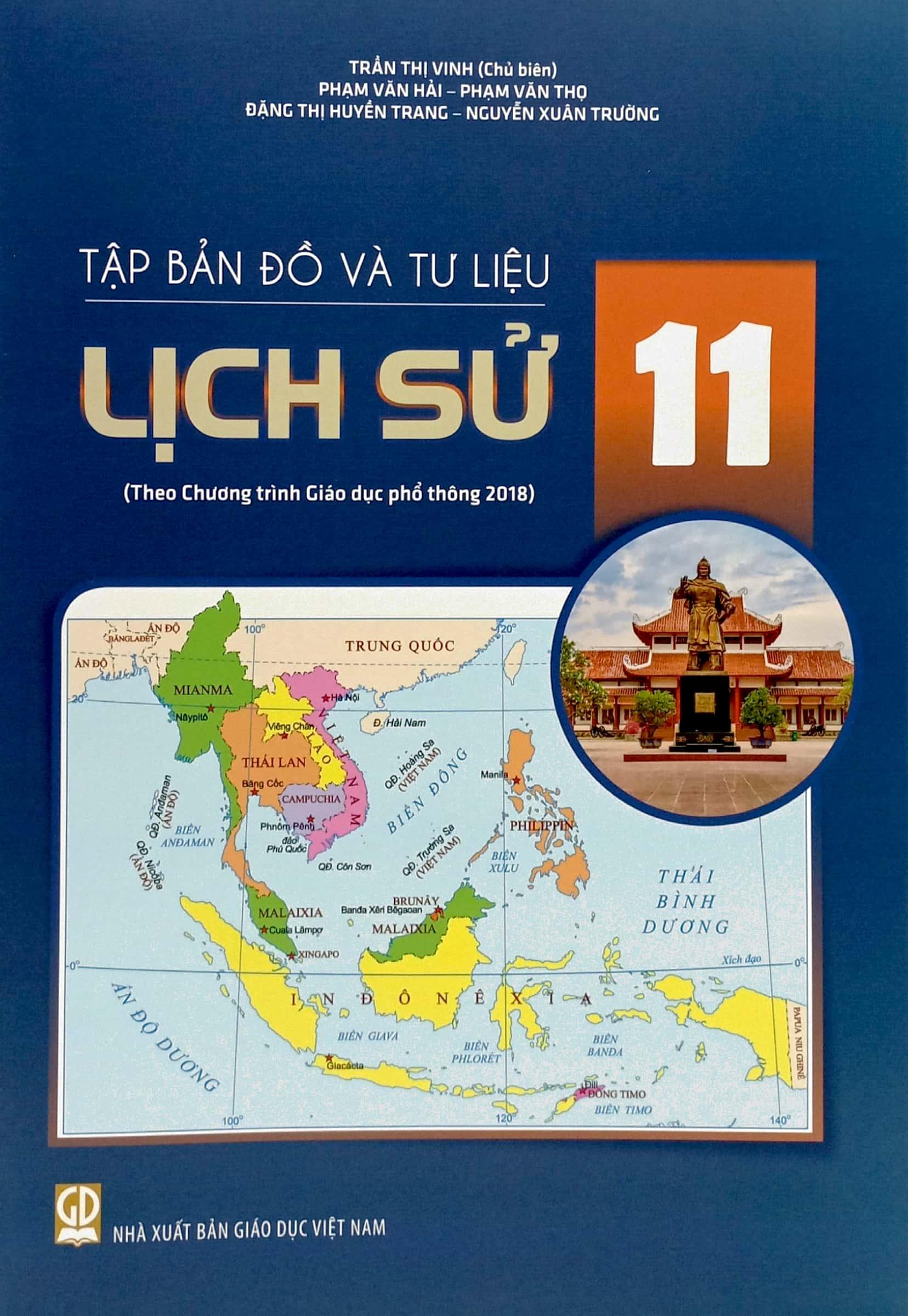 Tập Bản Đồ Và Tư Liệu Lịch Sử 11 (Theo Chương Trình Giáo Dục Phổ Thông 2018) (2023)