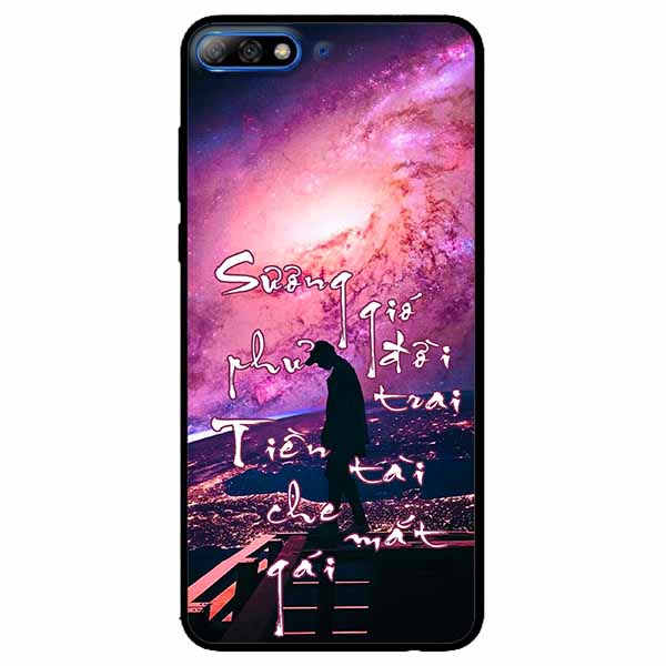 Ốp lưng dành cho Huawei Y7 Prime 2018 mẫu Sương Gió Phủ Đời Trai