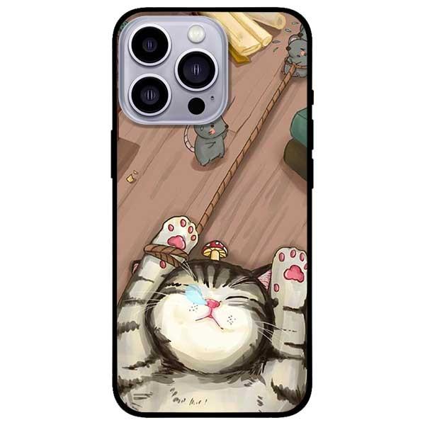 Ốp lưng dành cho Iphone 13 Mini - Iphone 13 - Iphone 13 Pro -  Iphone 13 Pro Max - Mèo Khóc
