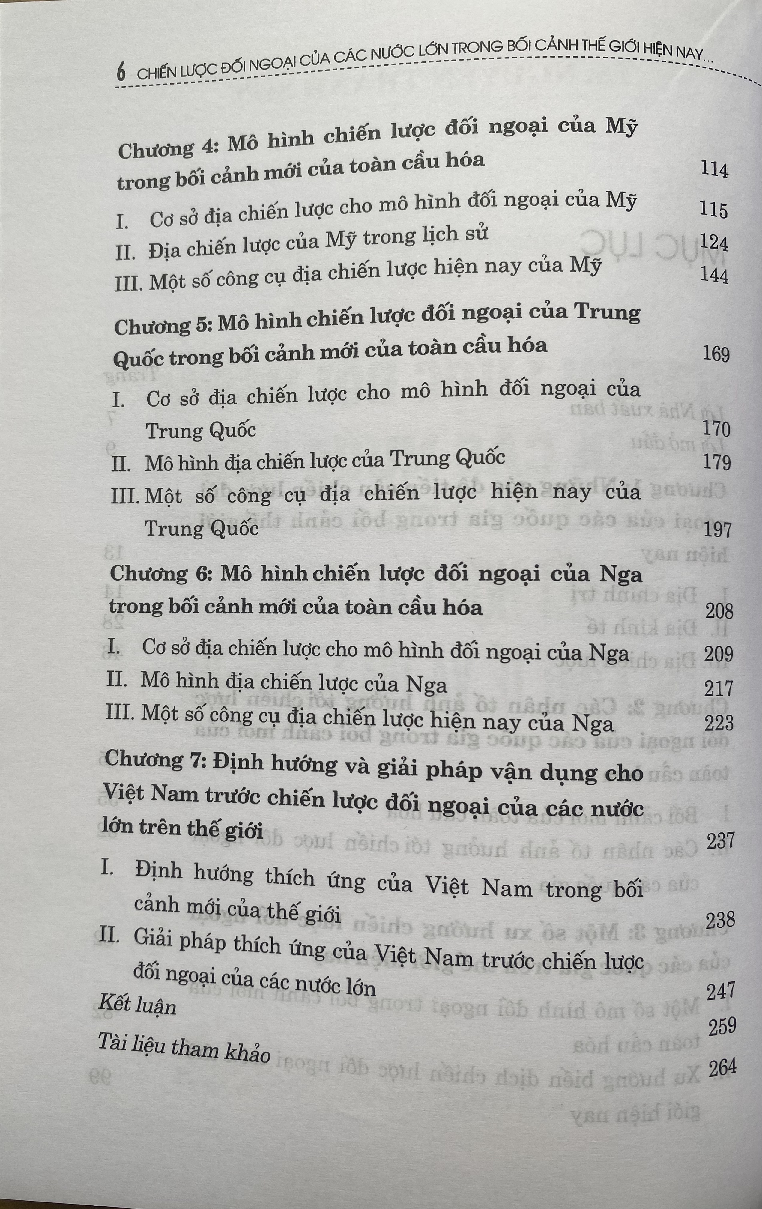 Chiến Lược Đối Ngoại Của Các Nước  Lớn Trong Bối Cảnh Thế Giới Hiện Nay: Sự Kết Hợp Các Công Cụ Địa Kinh Tế và Địa Chính Trị