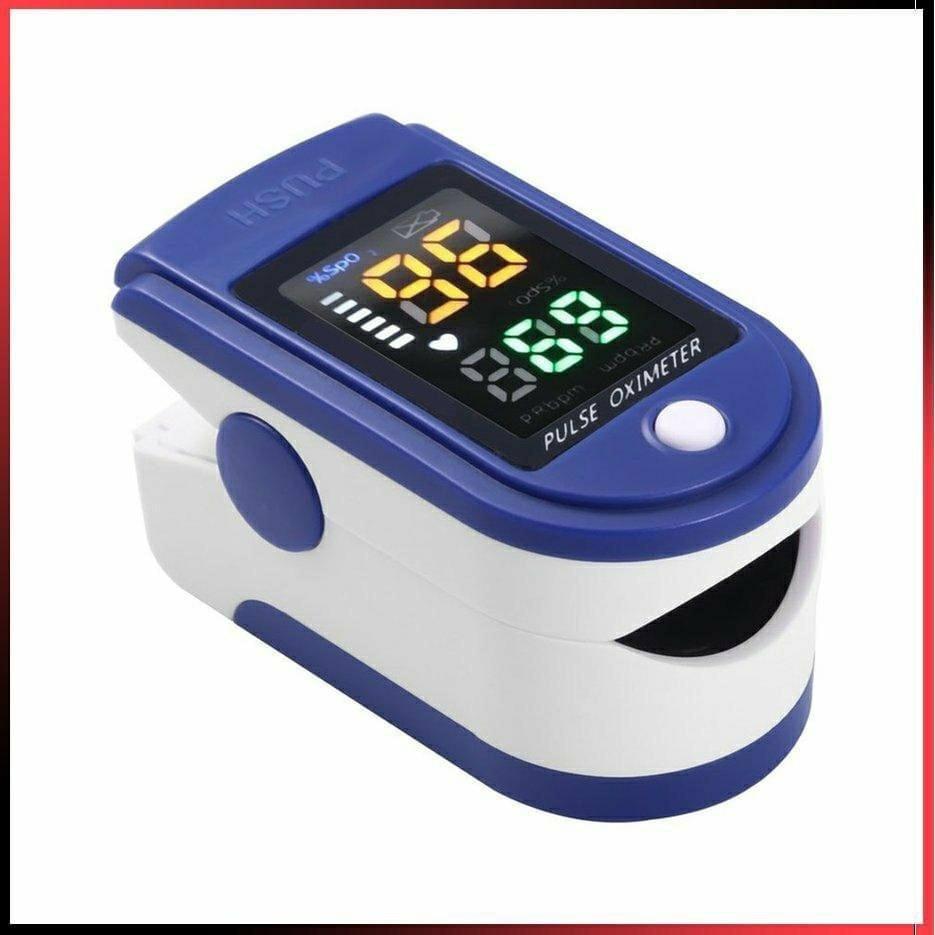 Máy đo SPO2, Máy đo nồng độ oxy trong máu và đo nhịp tim cầm tay LK87- Tặng kèm pin + dây đeo