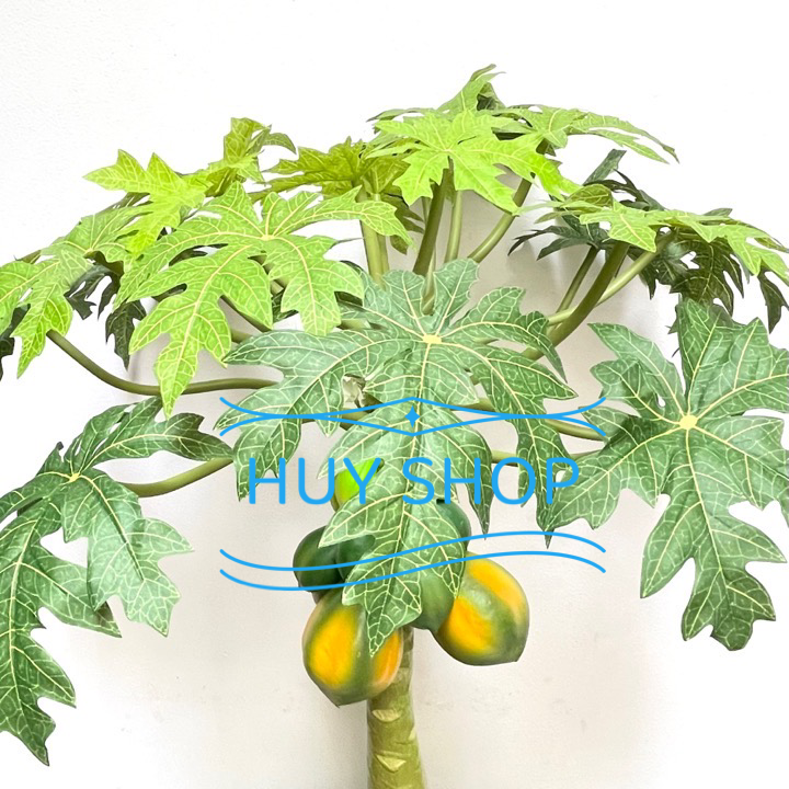 Chậu cây Trái ĐU ĐỦ  nhân tạo trang trí nhà cửa