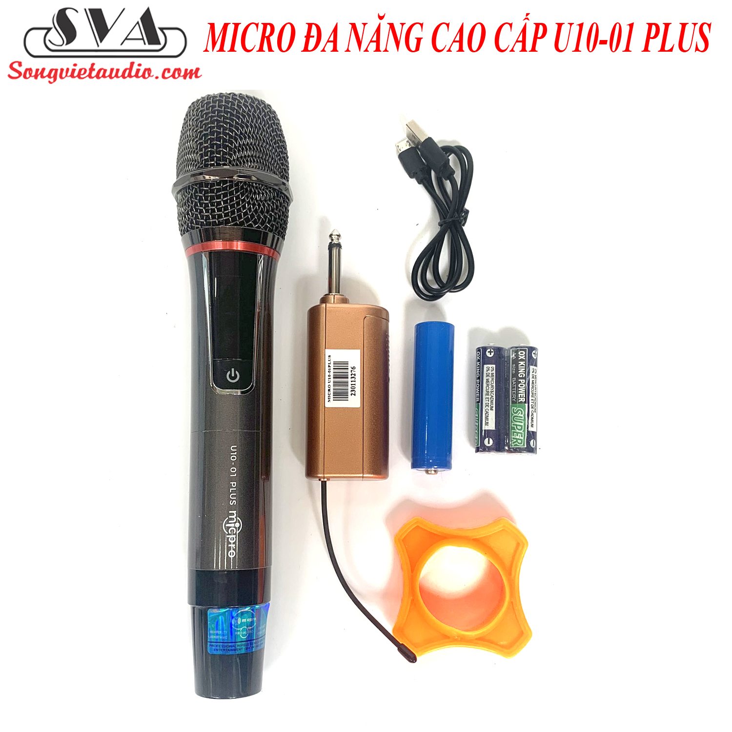 MICRO KHÔNG DÂY ĐA NĂNG CAO CẤP U10-01 PLUS