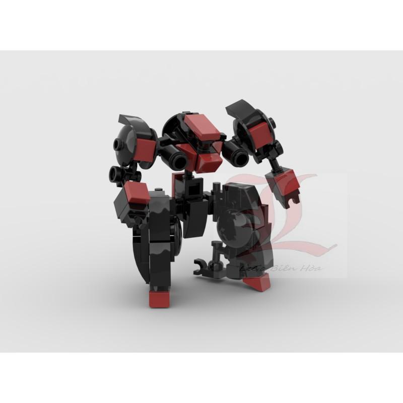 Đồ chơi lắp ráp Robot moc Mech Heller
