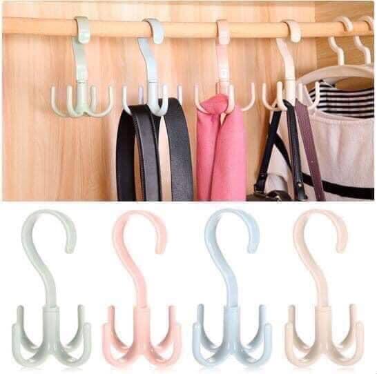 SET 3 MÓC TREO NHỰA XOAY 360°