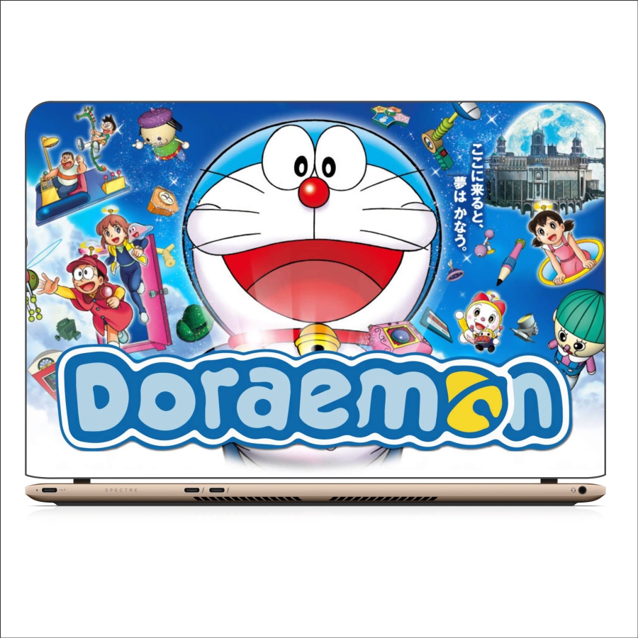 Miếng Dán Skin In Decal Dành Cho Laptop - Doraemon 2 - Mã: 121118