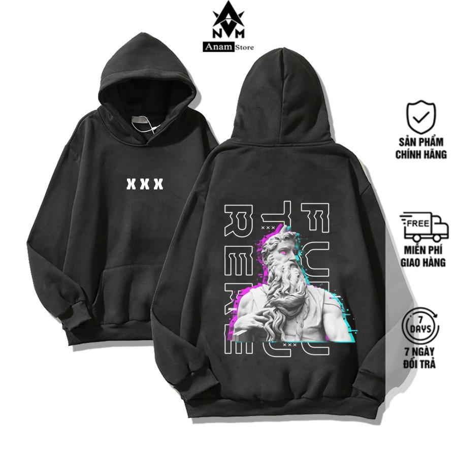 ÁO HOODIE FORM RỘNG NAM NỮ XXX