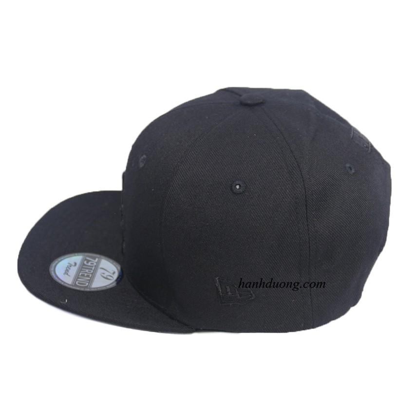 Mũ lưỡi trai Snapback mỏ bằng, phong cách hiphop năng động, cá tính