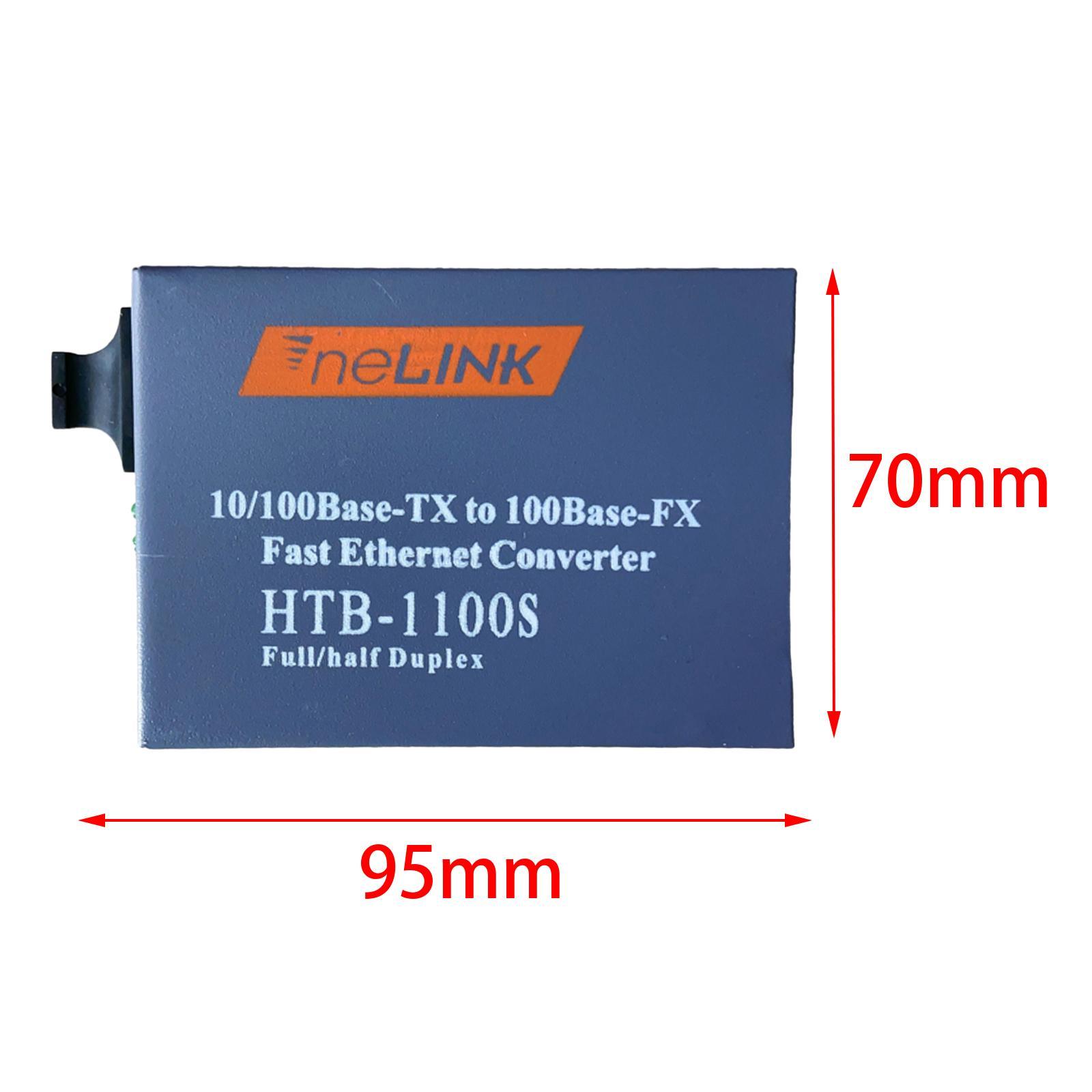 100Mbps External Ethernet Converter Fiber Optical