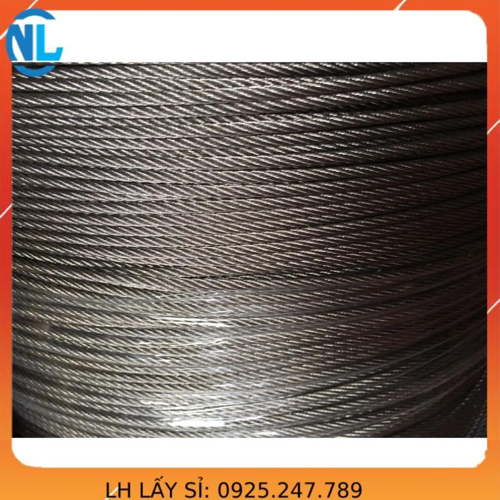 Dây cáp inox 304 . dây phơi quần áo. dây phơi đa năng không han r