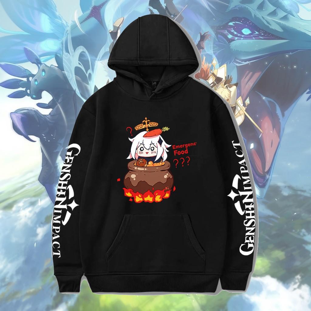 Mẫu áo Hoodie Paimon Genshin Impact cực HOT