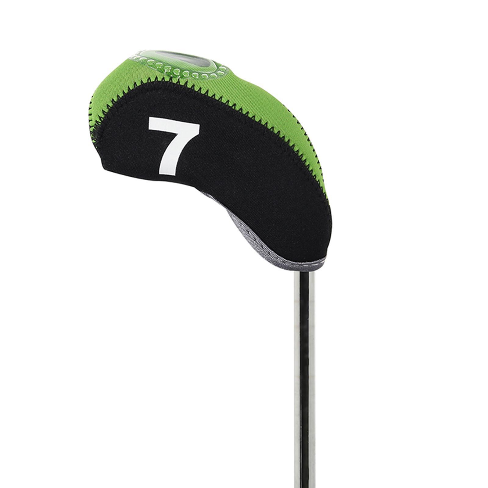 Golf Iron Head Covers Set Golf Wedges Headcovers Protector Guard Golfers