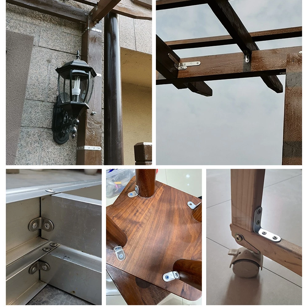 Ke Góc Vuông Các Loại KUNBE Pat Góc Vuông 90 Độ Giá Đỡ Góc Chốt Giữ Đồ Nội Thất Cửa Tủ