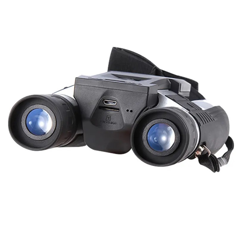 Ống nhòm ghi hình TERINO VCR-32 (12x, màn hình LCD 2 inch, chức năng quay chụp)- dùng cho ngắm cảnh &amp; quan sát chuyên nghiệp- Hàng chính hãng