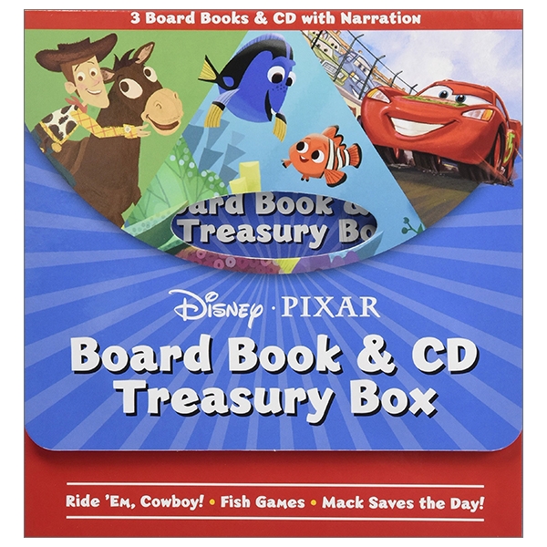 Disney Pixar Board Book & CD Treasury Box