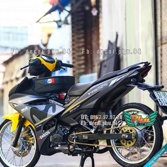 Tem rời Exciter 150 Movistar xe xám