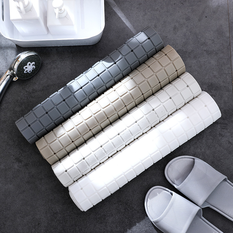 Thảm Chống Trượt Nhà Tắm Hình Ô Vuông Kích Thước 70x38cm - Giao màu ngẫu nhiên