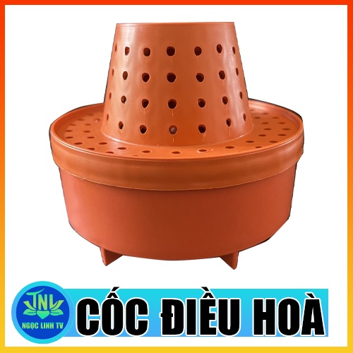 Set 10 Cốc điều hòa - phụ kiện trồng lan thông minh