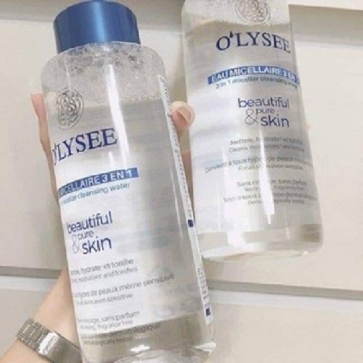 Tẩy trang O'lysee 3 in 1 micellar cleansing 500ml