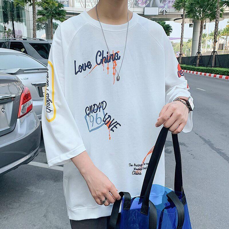 ÁO THUN FORM RỘNG TAY LỠ DÀI CỰC HOT HOT TREND THỜI TRANG HÀN QUỐC