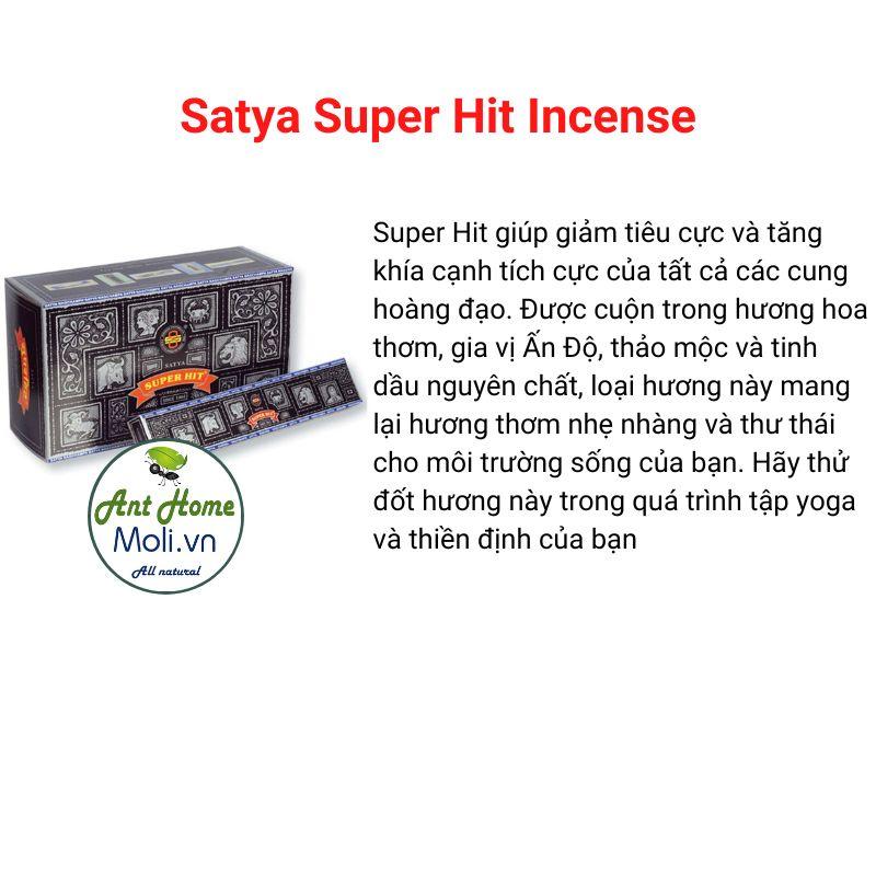 Hương nhang Satya Super Hit Thanh tẩy và bảo vệ