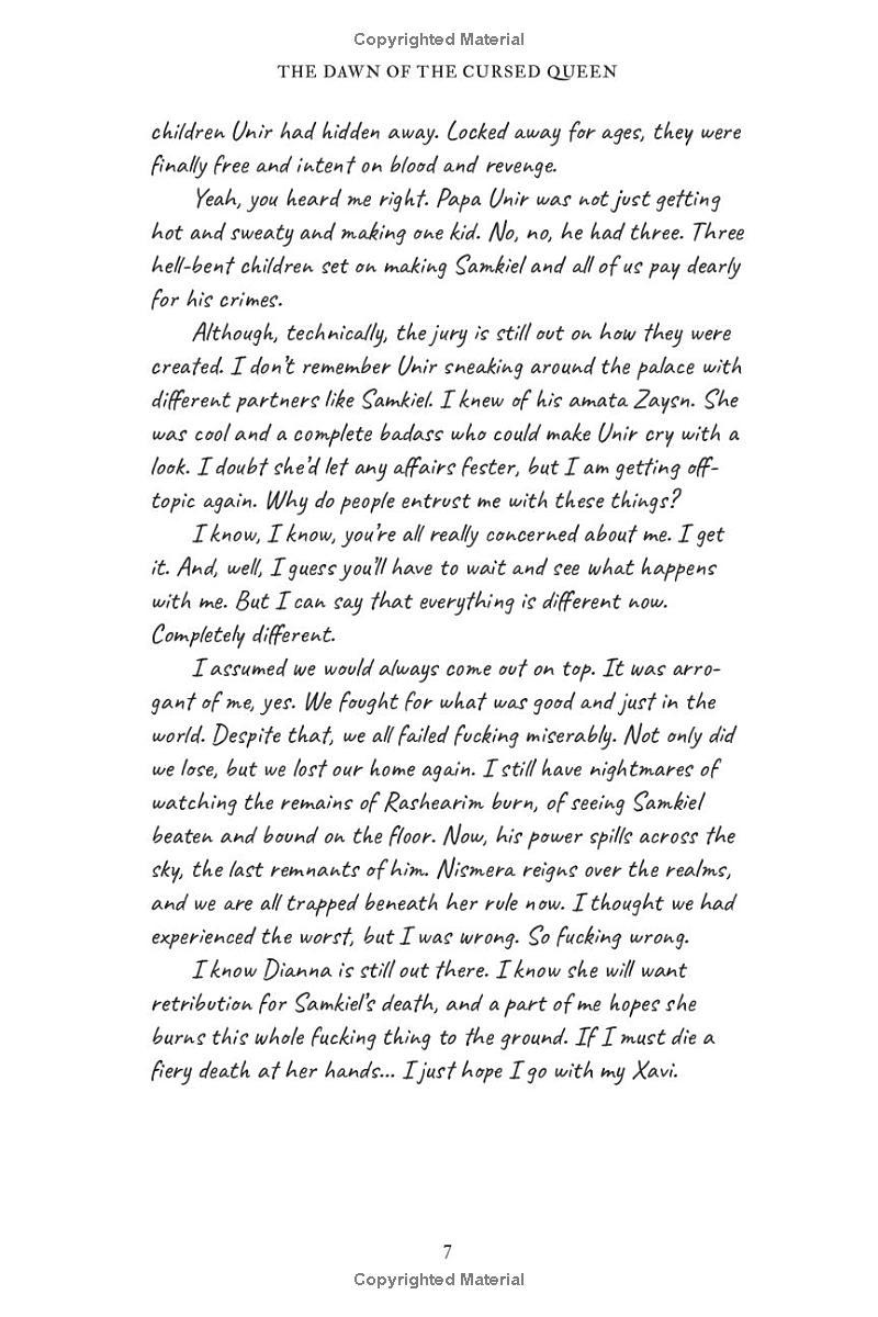 Sách ngoại văn: The Dawn Of The Cursed Queen