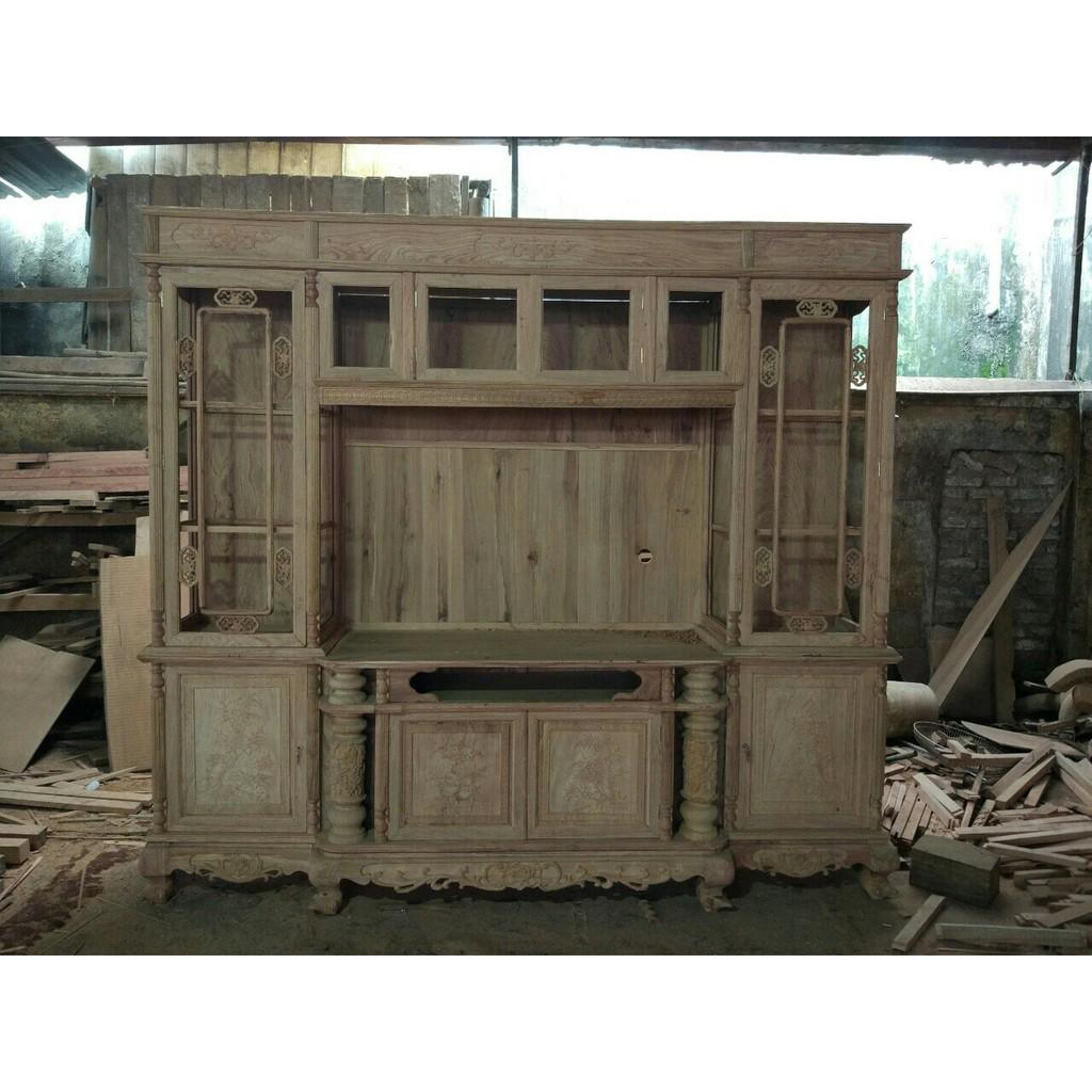 Kệ TiVi kệ kính 2 bên