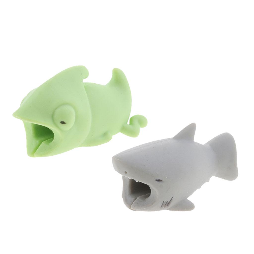 2x Cartoon Cable Winder Organizer Protector Case Cover for Digital Cables