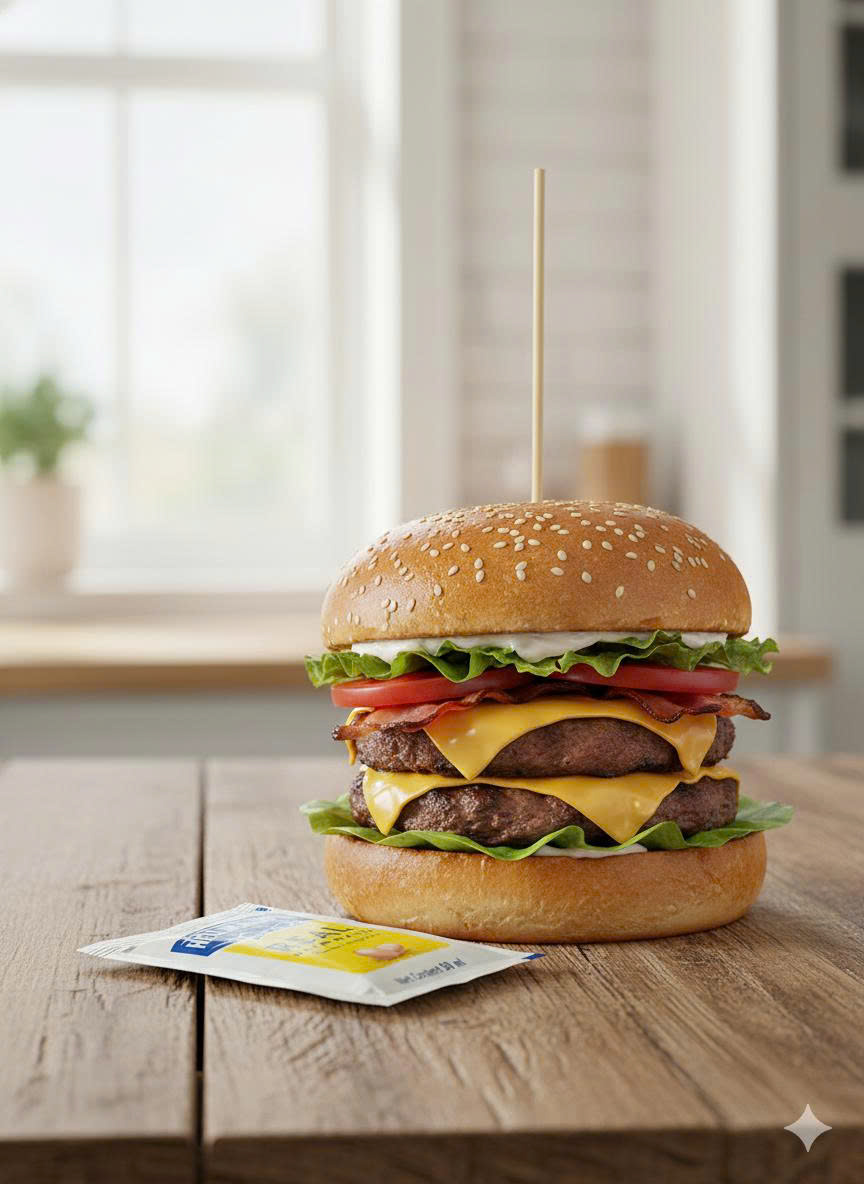 Xốt Mayonnaise Vị Nguyên Bản Hellmann’s 50ml - Thương Hiệu Mỹ, SX Thái Lan | Hellmann’s Real Mayonnaise 50ml