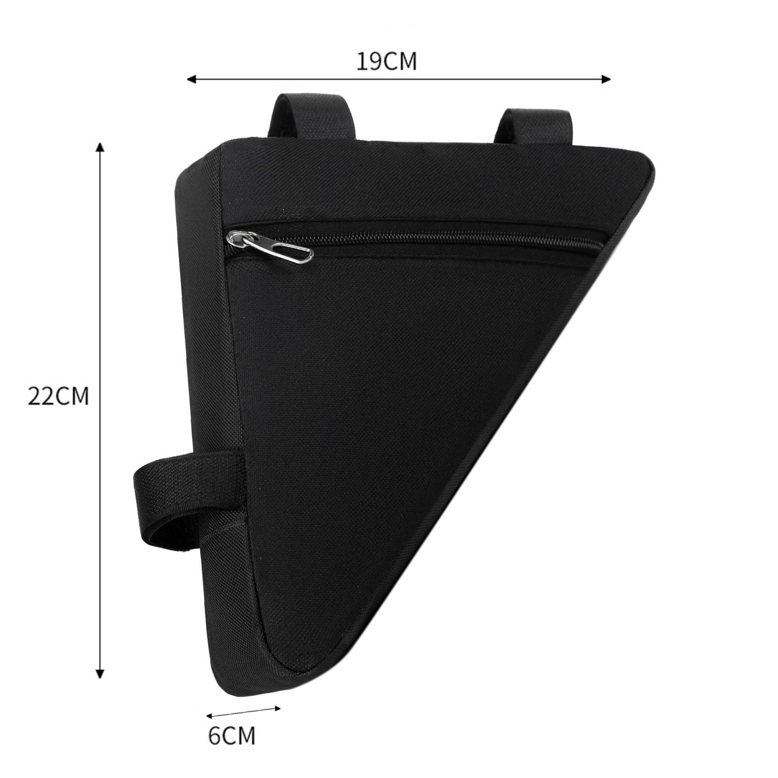 Bike Frame Bag Riding Bag Lightweight Durable Bike Bag Porable  Bike Bag Triangle Cycling Bag for Mountain Bikes Cycling Accessories