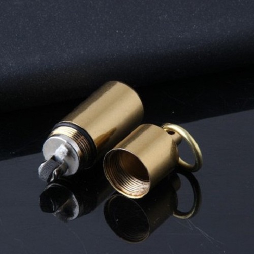 Vỏ hộp quẹt bật lửa xăng đá HY-625 kiêm móc khóa nhỏ gọn