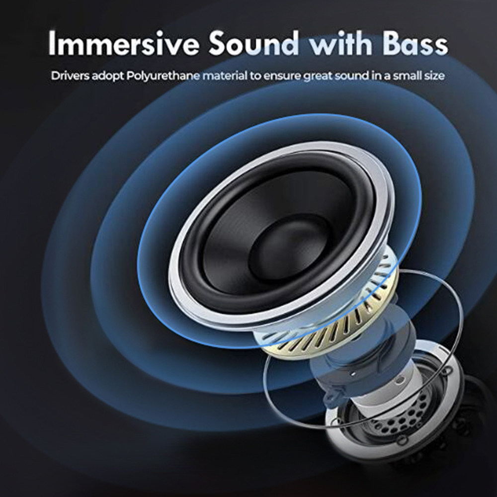 Tai nghe Bluetooth TWS Thể thao Âm thanh nổi HiFi Bluetooth V5.0 Điều khiển cảm ứng cho điện thoại