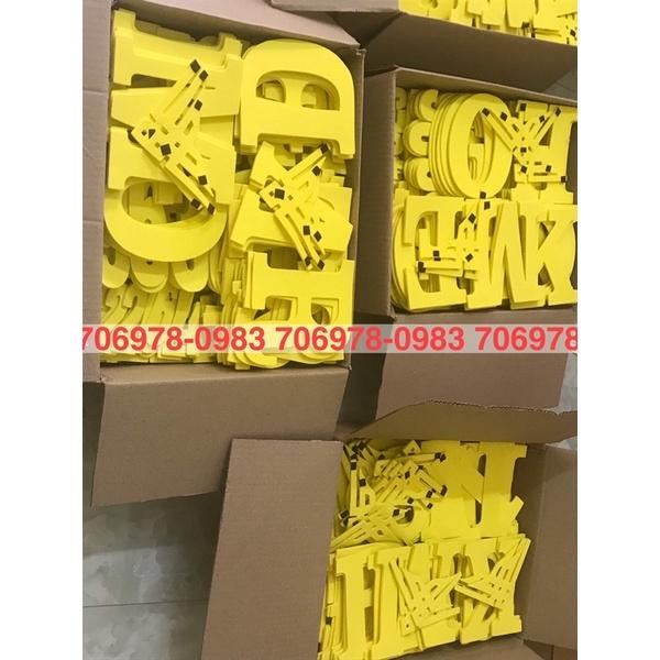 Bộ chữ xốp hội nghị-trường học