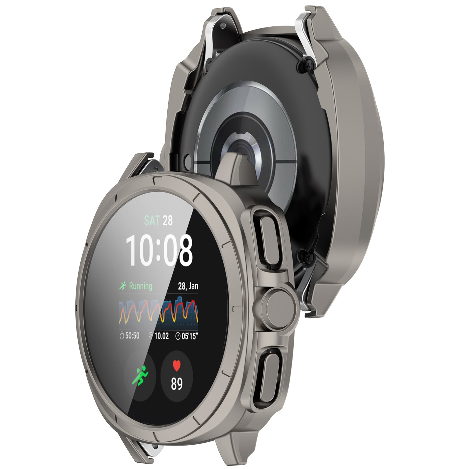 Ốp Case Style Watch Ultra cho Galaxy Watch 7 40mm / 44mm - Hàng Chính Hãng