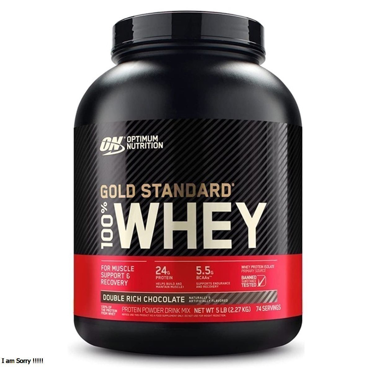 ON GOLD STANDARD 100%  WHEY 5LBS - 2.27 Kg