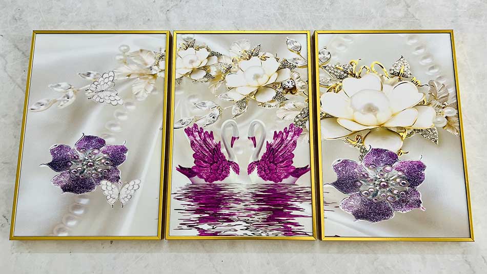 TRANH CANVAS - TRANH TREO TƯỜNG - TRANH TREO TƯỜNG ĐÔI THIÊN NGA