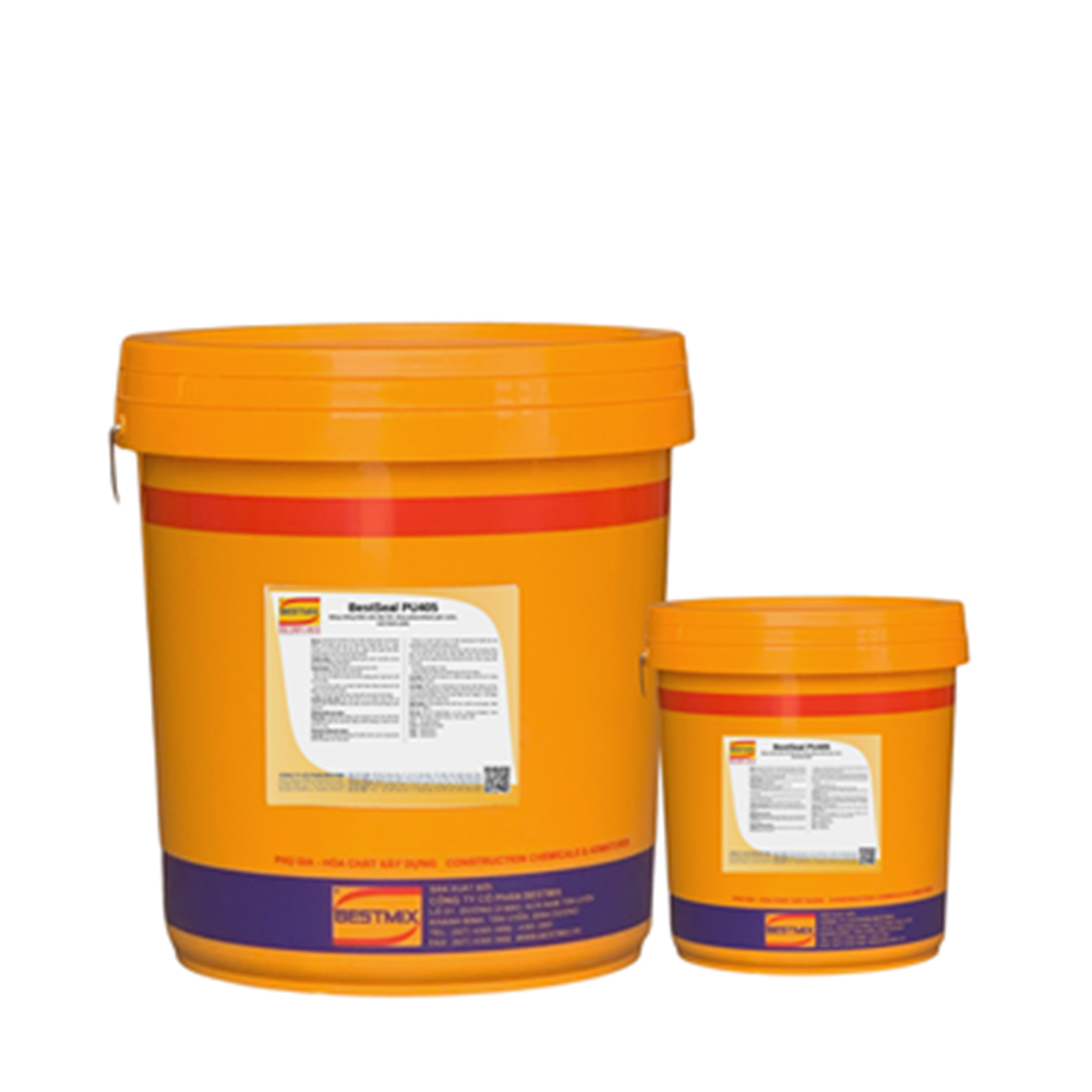 BestSeal PU405 - Thùng 20kg - hợp chất chống thấm một thành phần, nhựa polyurethane gốc nước với độ đàn hồi siêu cao