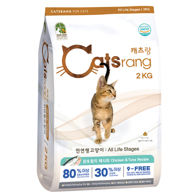 Thức Ăn Hạt Catsrang Cho Mèo Mọi Lứa Tuổi - 2Kg