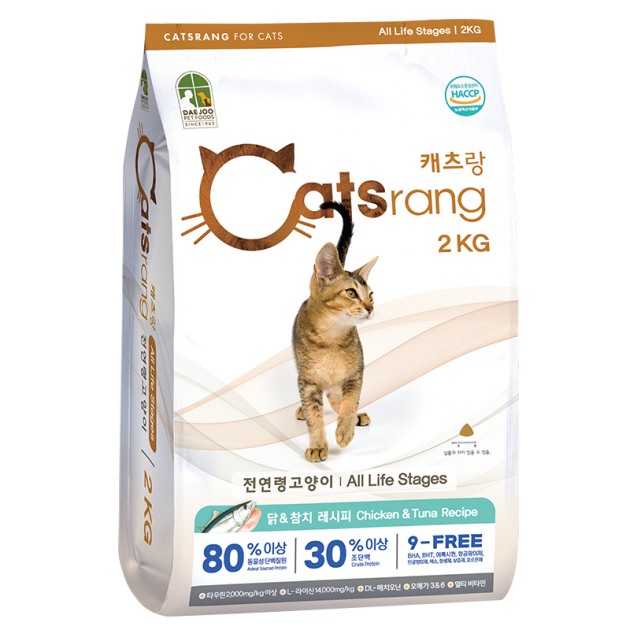 Thức ăn hạt cho mèo Catsrang - Gói 2kg
