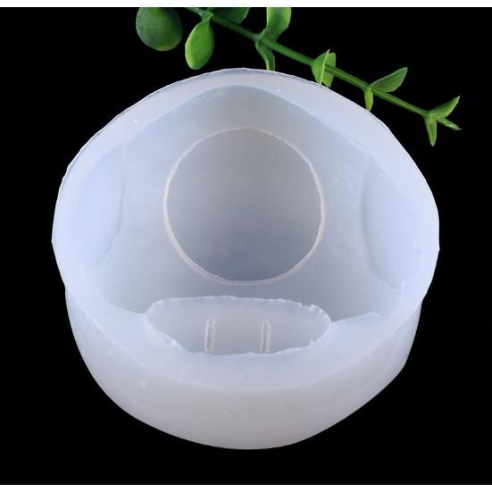 Khuôn silicon rau câu 4d làm bánh cây Nấm lùn