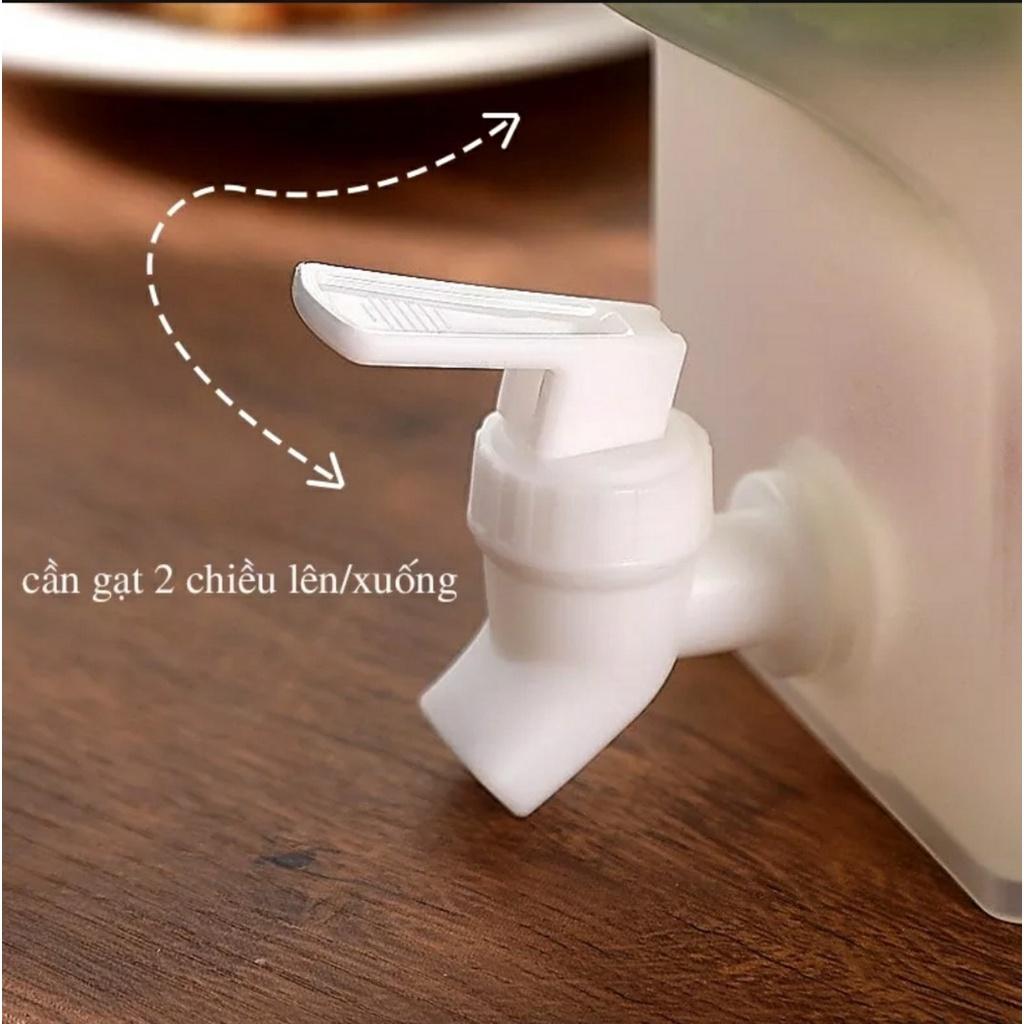 Bình Nước 3.5L Có Vòi Để Tủ Lạnh Tiện Dụng Nhựa Việt Nhật An Toàn Vệ Sinh