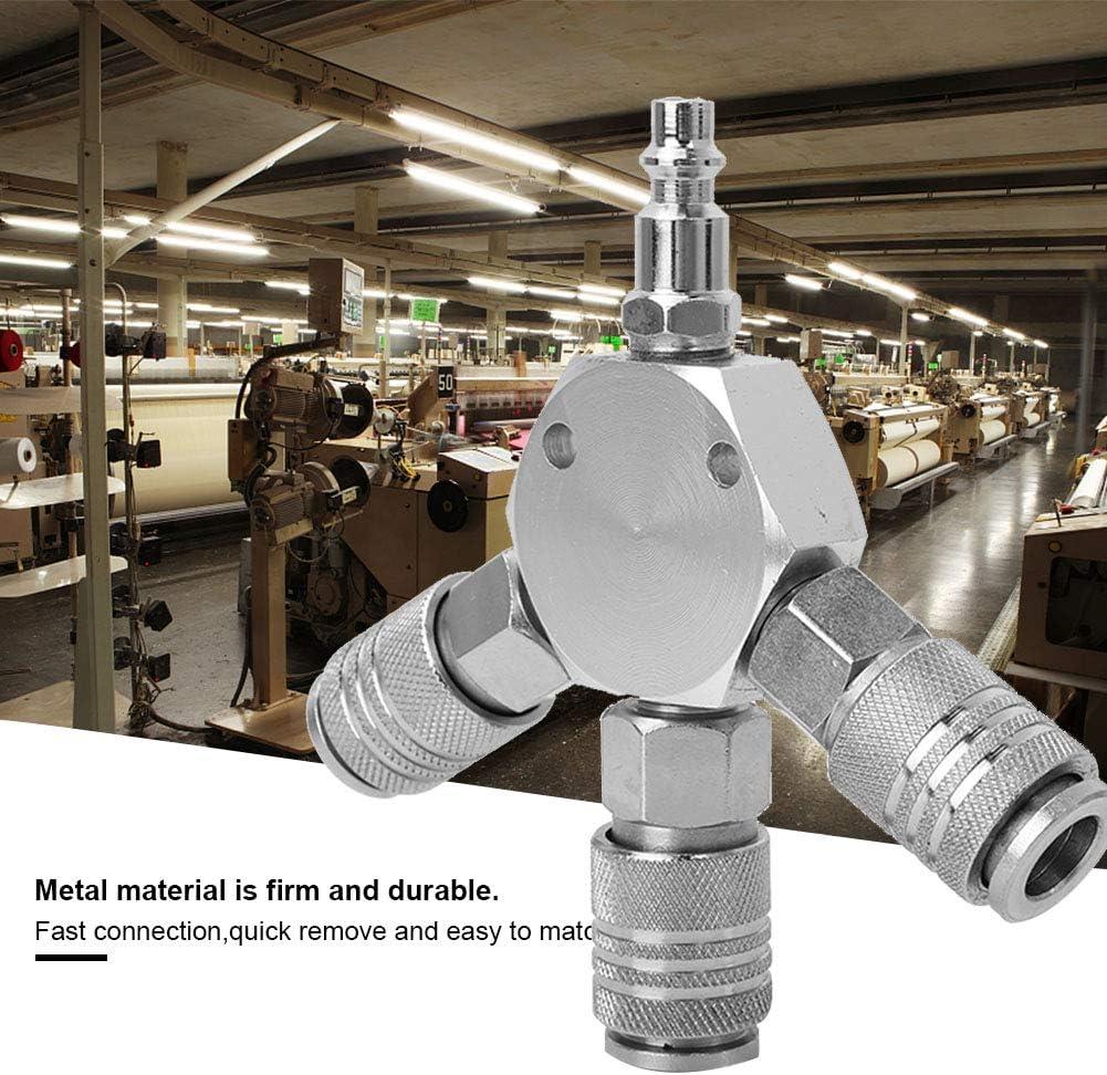 1/4'' F-NPT 3 Chiều Ống Dẫn Khí Khớp Nối Nhanh, Khí Nén Lắp Đầu Nối Khớp Nối Nhanh Bộ Chia