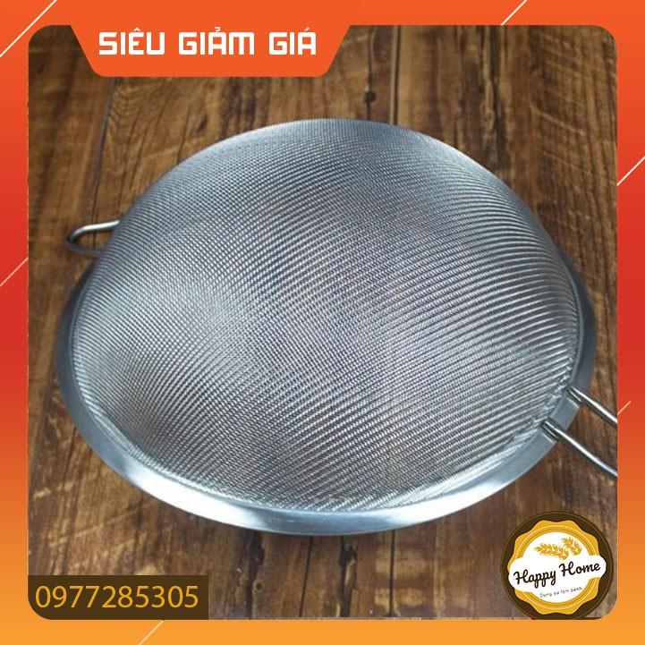 Rây bột cầm tay inox đường kính 14cm