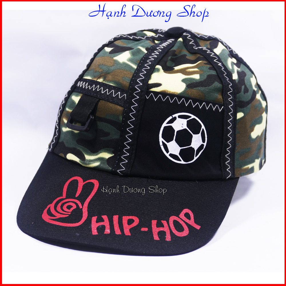 Mũ snapback hiphop cho bé từ 2 đến 5 tuổi, phong cách năng động cho bé yêu nhà bạn, thiết kế mỏ bằng, màu sắc hoạt tiết nổi bật bắt mắt