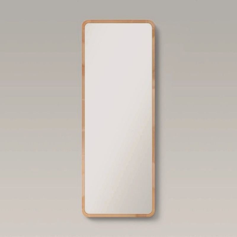 Gương soi toàn thân bo góc bằng gỗ thông cứng cáp, nhiều kích thước 40x120, 50x150, 50x160,