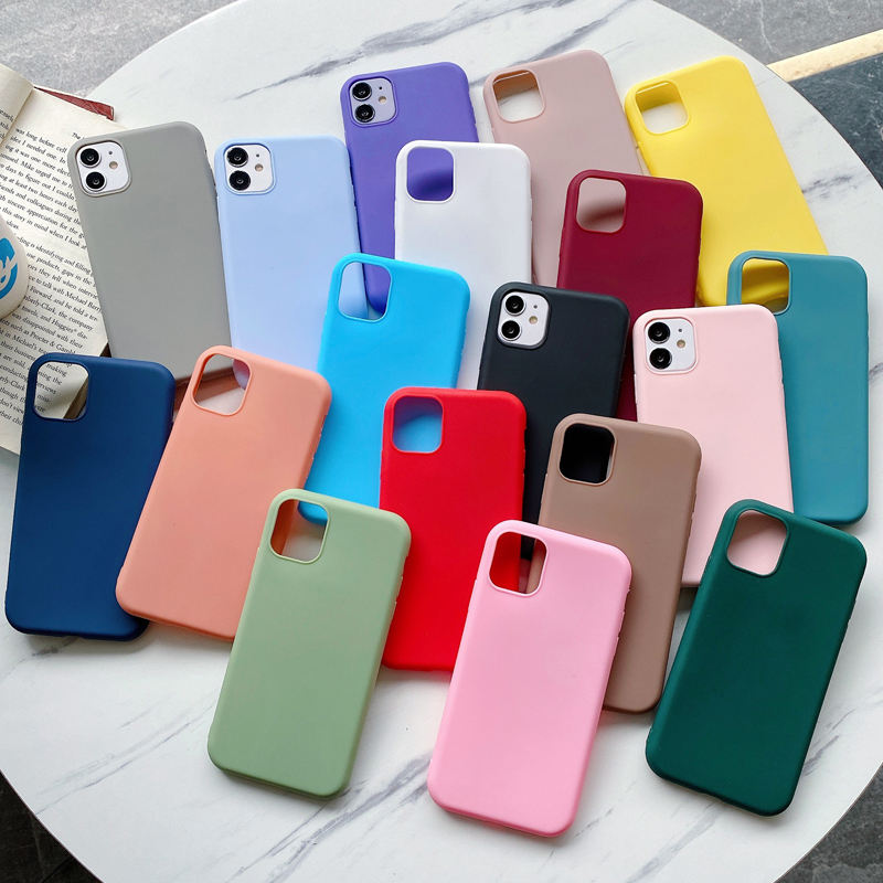 Ốp chống bẩn cho iPhone 7 Plus / 8 Plus / X / Xs max / 11 / 11 Pro / 11 Pro max / 12 / 12 Mini / 12 Pro / 12 Pro max / 13 / 13 Mini / 13 Pro / 13 Pro max silicon dẻo nhiều màu